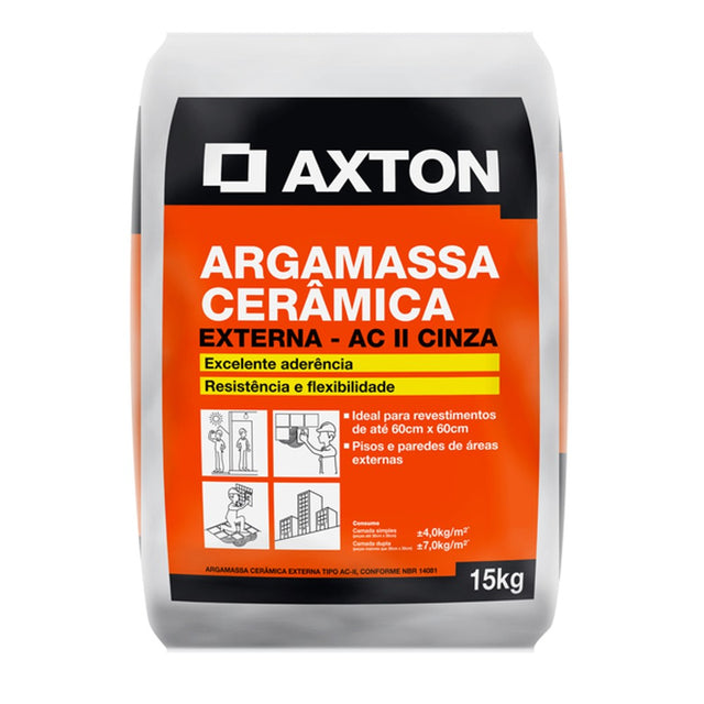 Argamassa de acabamento externo 15kg