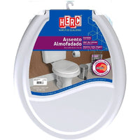 Assento almofadado prime branco