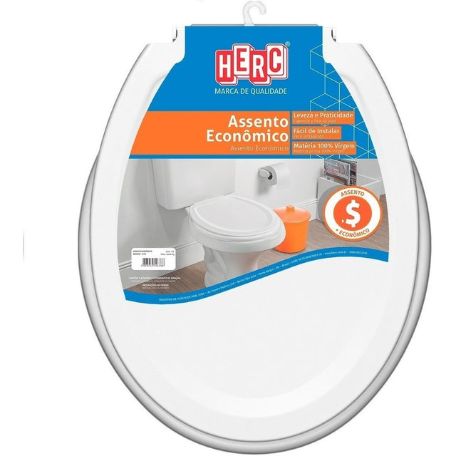 Assento sanitário econômico branco