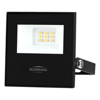 BLUMENAU REFLETOR ALUM QUAD IP66 10W BIVOLT 6500K PRETO