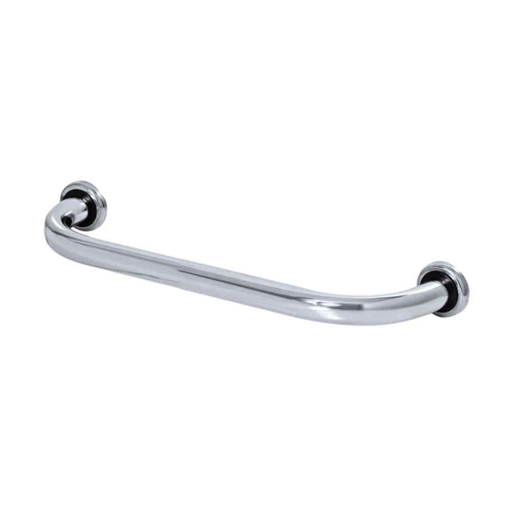 Barra de apoio reta 50cm cromada em metal