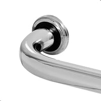 Barra de apoio reta 50cm cromada em metal