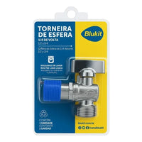 Blukit Torneira 90o Cromde Esfera Pmaqlavar 12