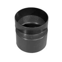Bolsa de ligação para vaso sanitário 100mm preta