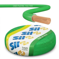 CABO FLEXIVEL ROLO 100MTS 100MM VERDE