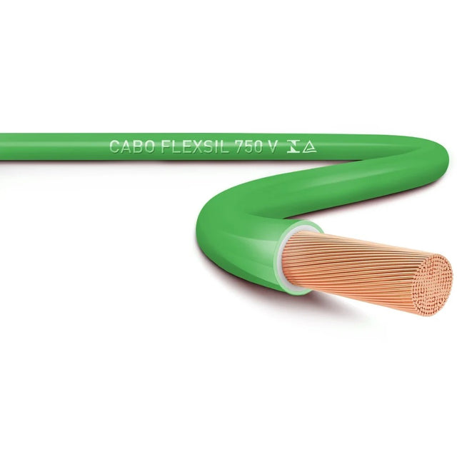 CABO FLEXIVEL ROLO 100MTS 25MM VERDE