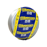 Cabo elétrico flexível 6mm 100m branco
