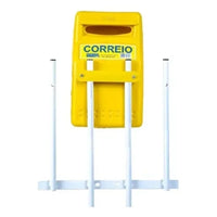 Caixa de correio grande em pvc 32x20x12