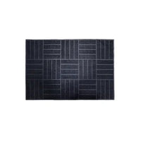 Capacho de borracha dots 60x40cm listras