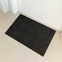 Capacho de borracha dots geométrico 60x40cm
