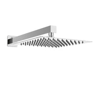 Chuveiro Slim de parede quadrado cromado