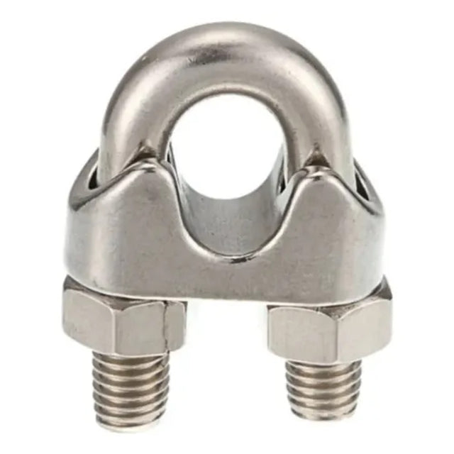 Clips para cabo de aço em aço inoxidável 316