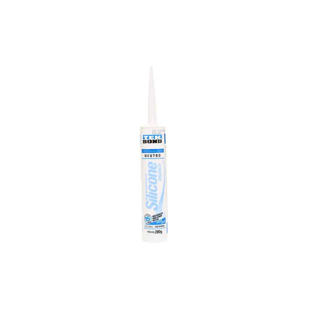 Cola silicone construção neutro incolor 300ml