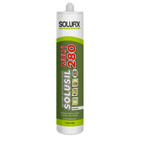 Cola silicone universal acético alumínio 280ml