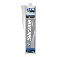 Cola silicone universal acético cinza 280ml