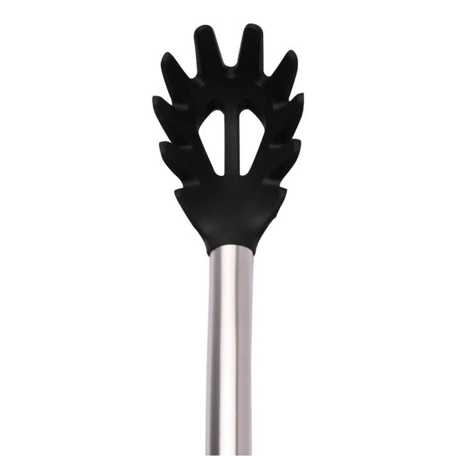 Colher para espaguete inox preto 35cm