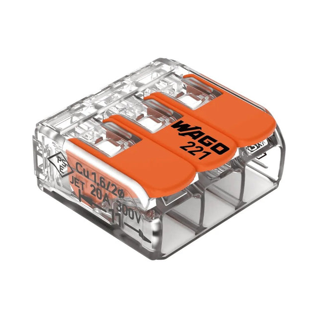 Conector de emenda 3 polos 41a 450v