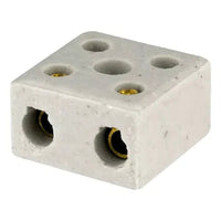 Conector de porcelana bipolar 50a 600v 1000mm