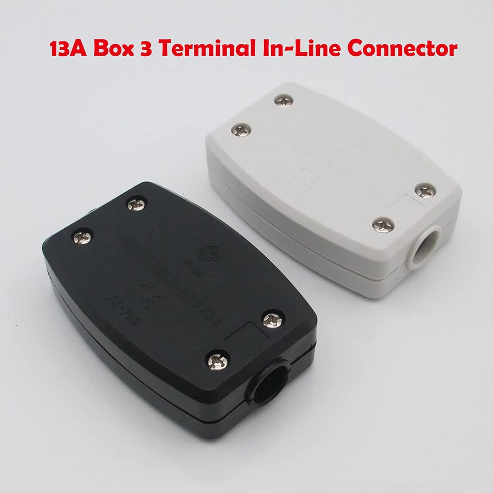 Conector terminal para cabo flexível preto