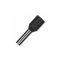 Conector terminal para cabo flexível preto