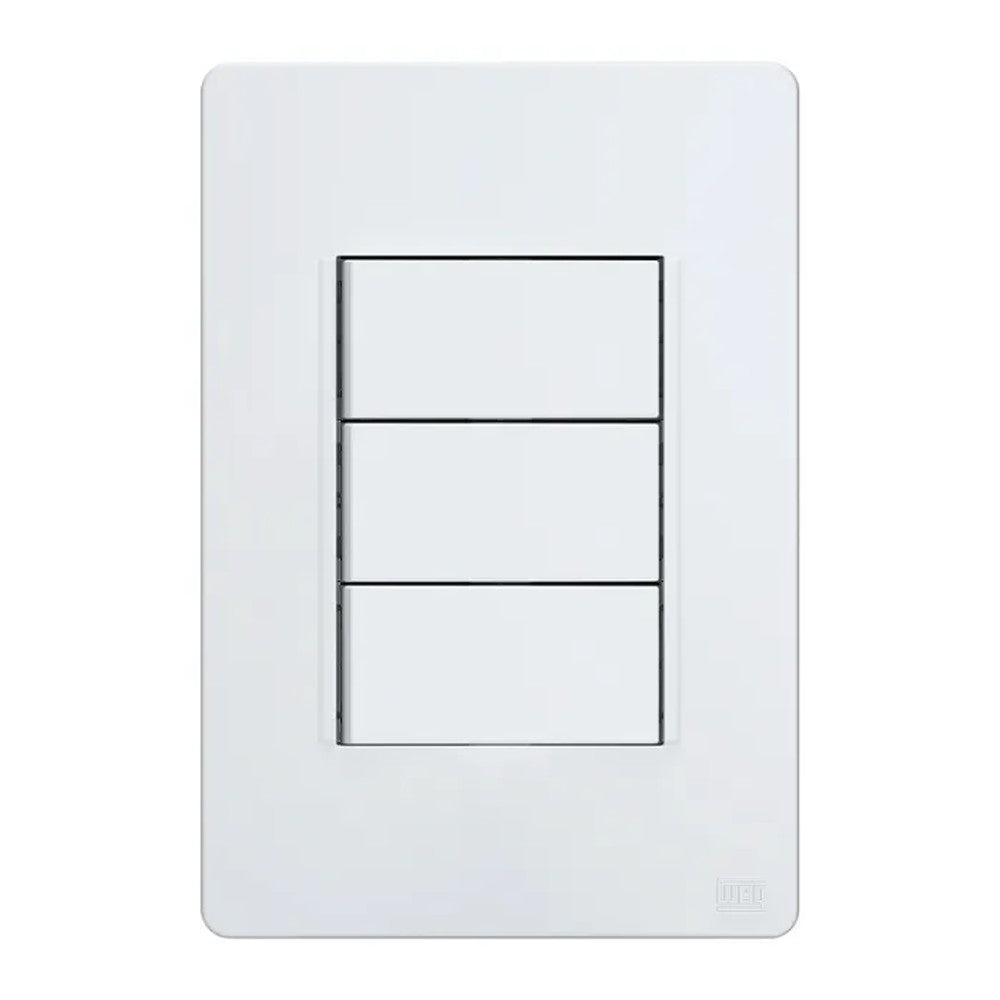 Conjunto 3 interruptores paralelos 10a 250v