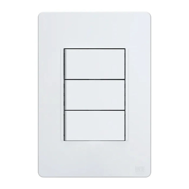 Conjunto 3 interruptores paralelos 10a 250v