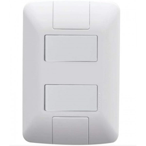 Conjunto Interruptor Simples e Paralelo Aria 4x2