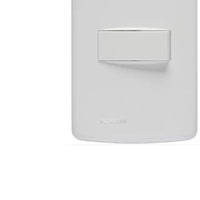 Conjunto interruptor simples 4x2 10a 250v branco ilus