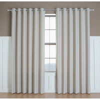 Cortina Dupioni blackout 280x180 cm marfim