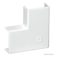 Cotovelo 90 graus para canaleta 20x10 branco