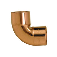 Cotovelo de cobre 15 x 12 mm