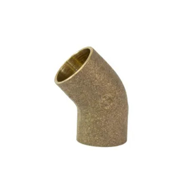 Cotovelo de cobre 45 graus 22mm