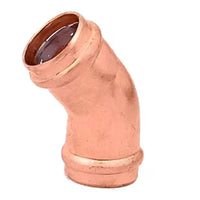 Cotovelo de cobre 45 graus 22mm