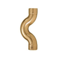 Curva de transposição de cobre 40mm x 15mm