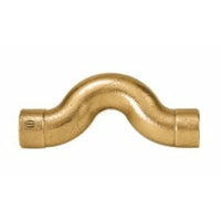 Curva de transposição de cobre 40mm x 15mm