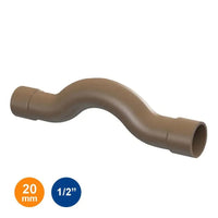 Curva de transposição soldável 20mm
