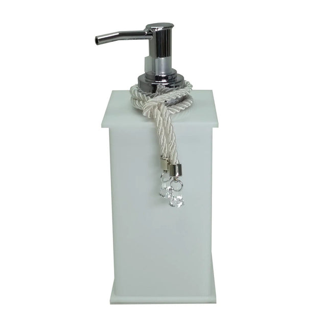 DECOR SABONETEIRA LIQ ELEGANCE BRANCA ABS