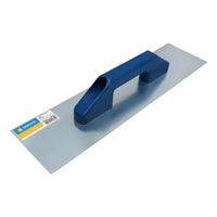 Desempenadeira de Aço Lisa 48x12cm com Cabo Plástico