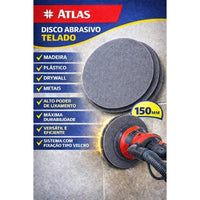 Disco abrasivo telado 150mm grão 80