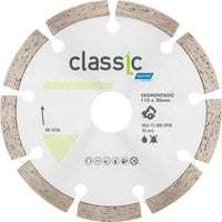 Disco diamantado segmentado 110x20mm classic
