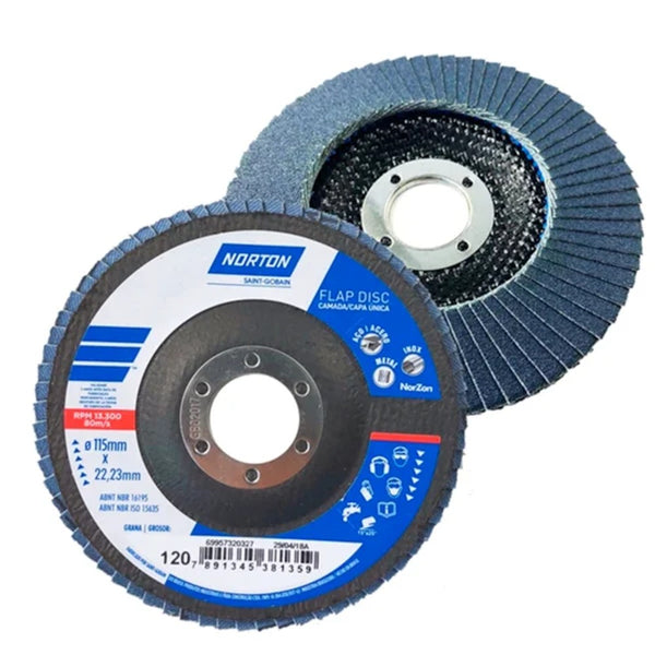 Disco flap 115mm grão 120