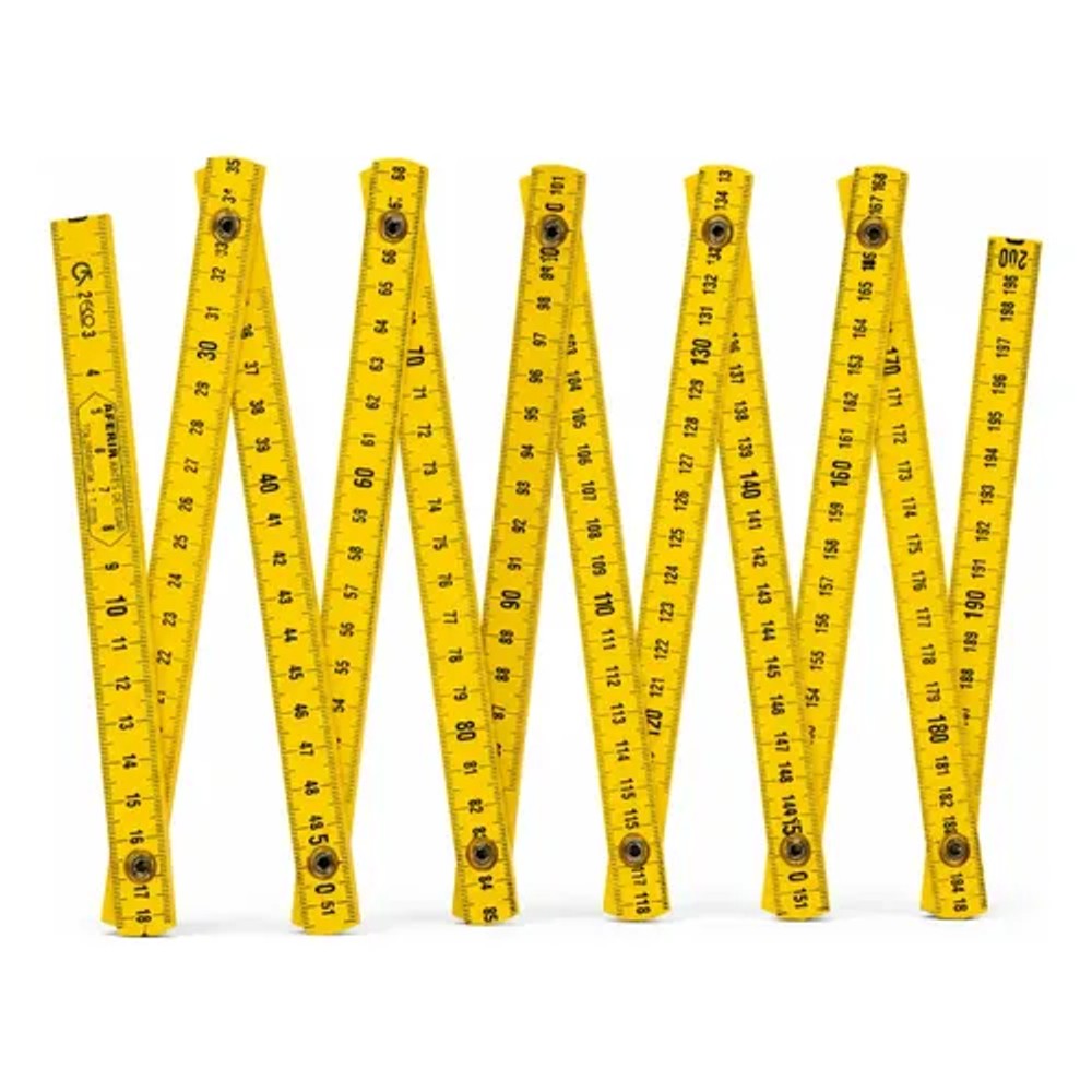 ESCALA METRICA ARTICULADA PLASTICA 2M