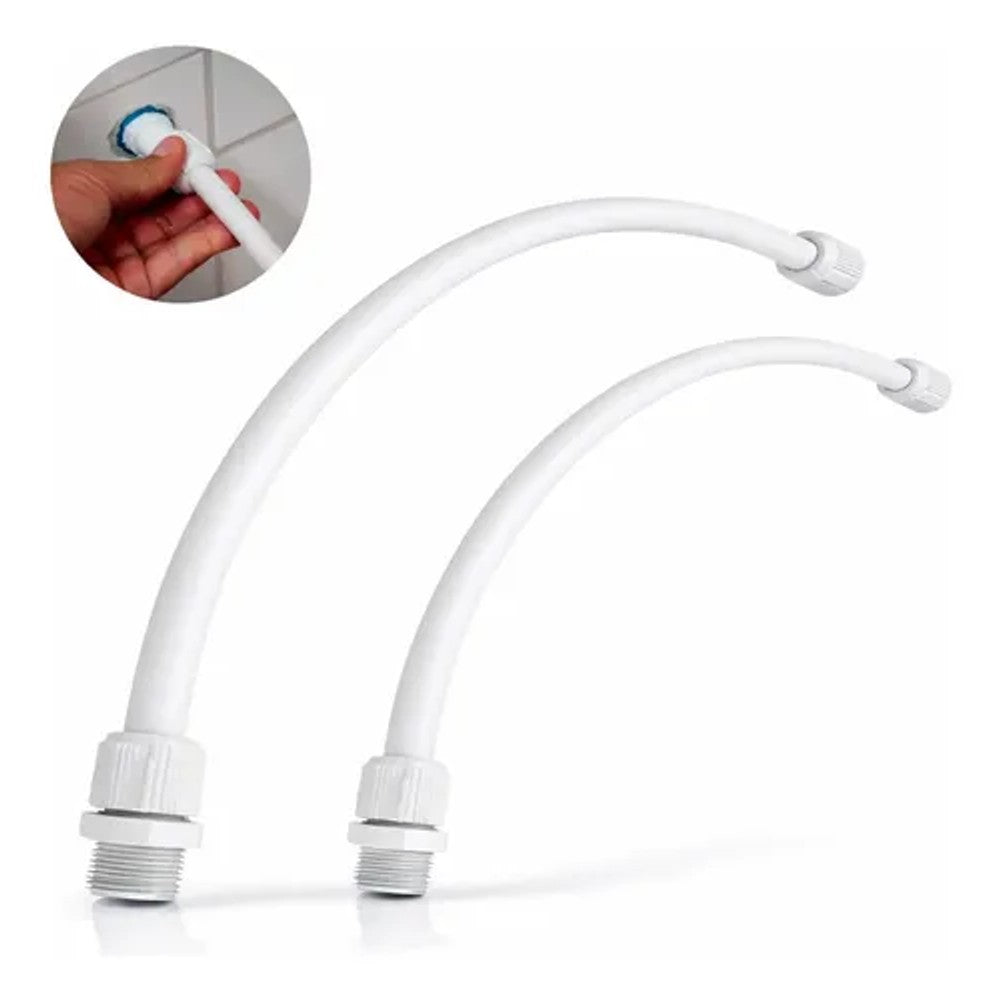 Engate flexível 1m x 1/2 para água fria