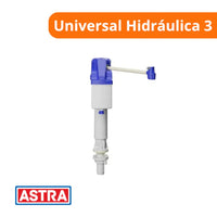 Entrada de água universal hidráulica modelo 3