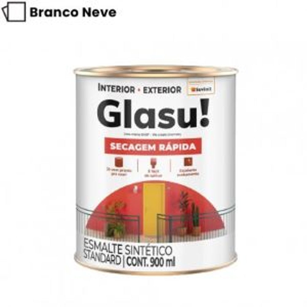 Esmalte sintético fosco secagem rápida branco 9l