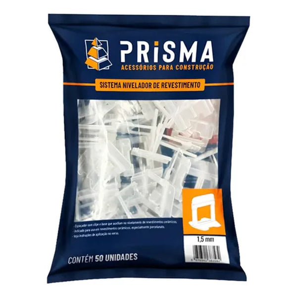 Espaçador nivelador de piso 5mm plus 50 unidades