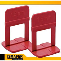 Espacador Nivelador Piso 15mm Slim Nacional pct25un