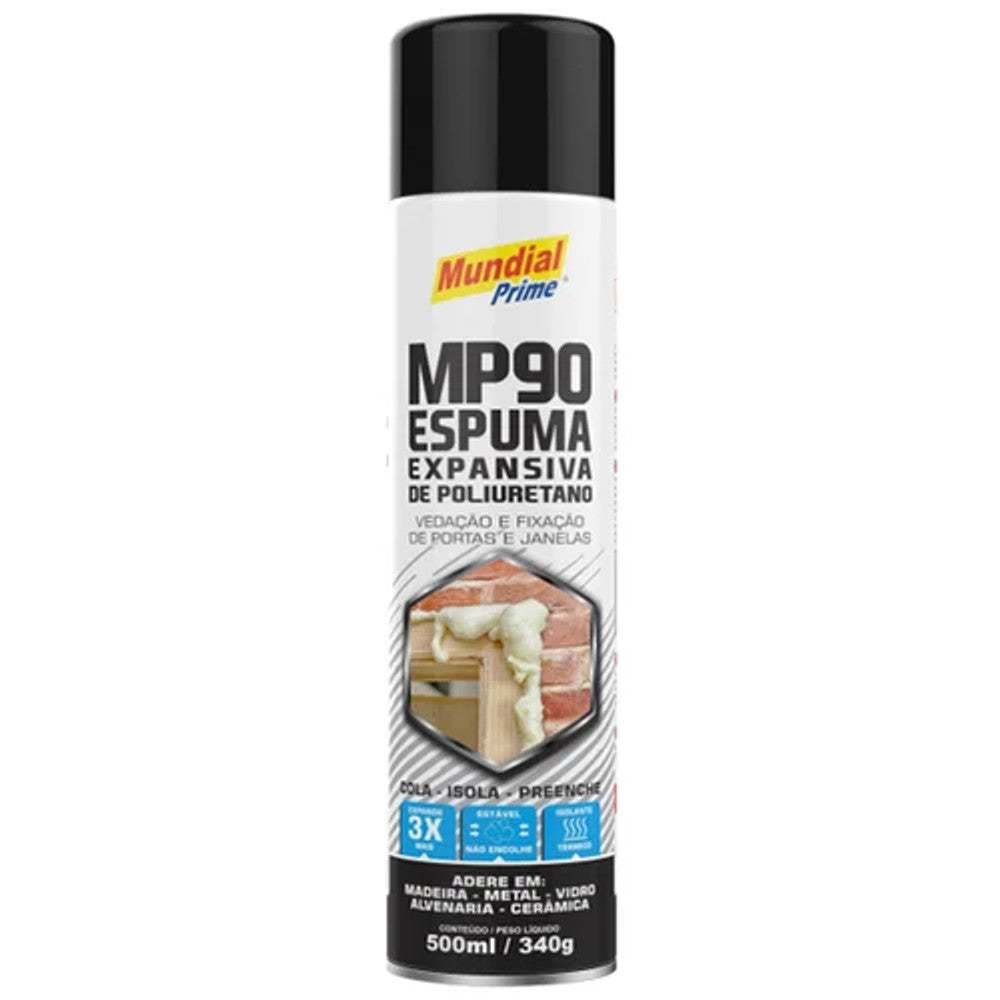 Espuma expansiva de poliuretano 500ml