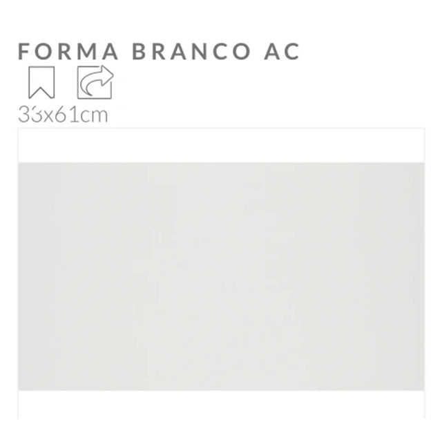 FORMA BRANCO AC 33X61
