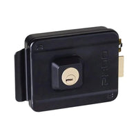 Fechadura elétrica de aço mp 590 150 preta